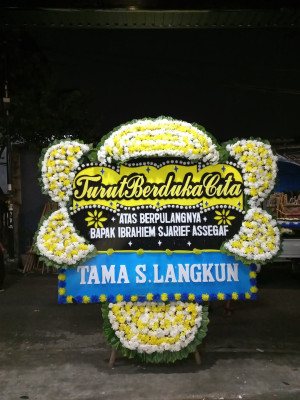 Papan Bunga Duka di Banyuke Hulu