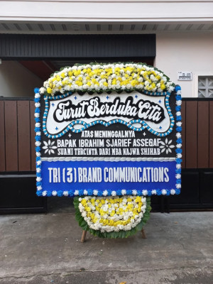 Papan Bunga Duka di Banyuke Hulu